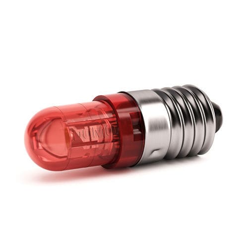 Bombilla LED - E10 - DOMO - 230 V CA / 130 V CA / 12 V CA