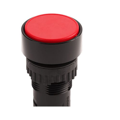 Botón pulsador táctil - CD16 PR - DOMO - IP40 / con luz LED / LED