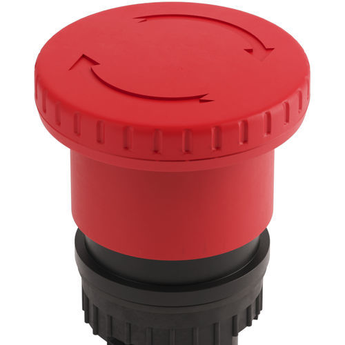Botón pulsador de seta - DX22 EPB - DOMO - de llave / IP40