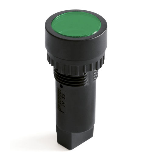 Indicador luminoso permanente - P REGULAR - DOMO - LED / roscado / IP54