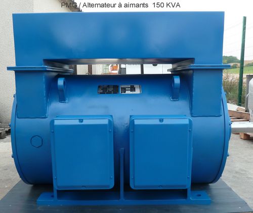 Alternador trifásico - PMG generator - EMG-EMCO - con imán permanente / de producción / para centrales eléctricas