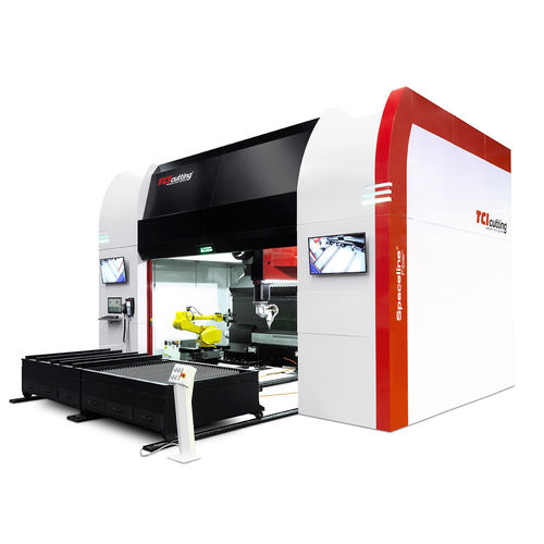 Máquina de corte láser de fibra - Spaceline Fiber® - TCI CUTTING - láser 3D / para metal / de chapa