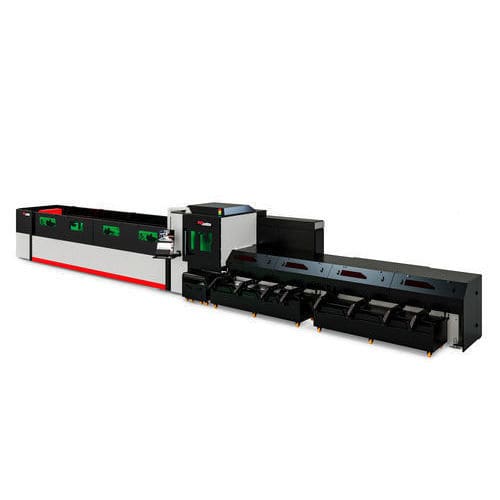 Máquina de corte láser de fibra - Smarttube Fiber&reg; - TCI CUTTING - para metal / de tubos / 2 mandriles