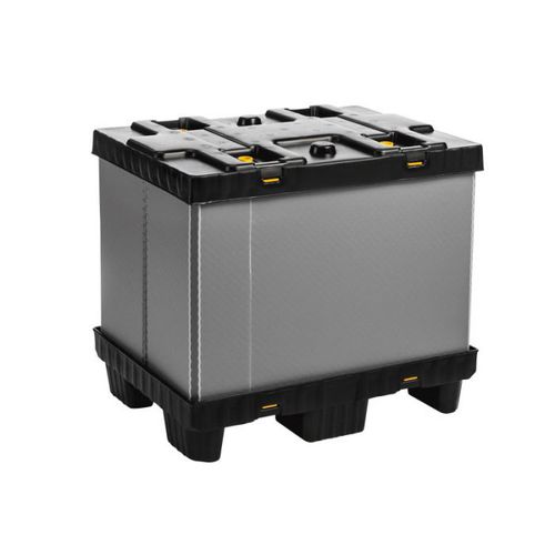 Caja-palé de PEAD - Mega-Pack 800 - WALTHER Faltsysteme GmbH - FALTBOX - de PP / de transporte / industrial