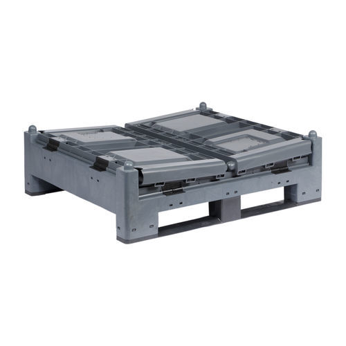 Caja-palé de PP - 2187 2 reg. - WALTHER Faltsysteme GmbH - FALTBOX - organizadora / de transporte / industrial