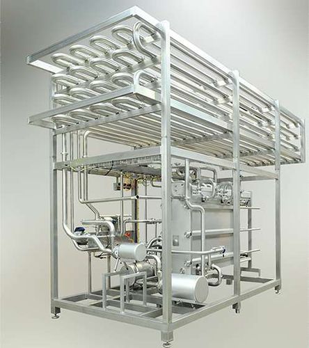 Pasteurizador para zumo de frutas - Pierre GUERIN - para helados / para intercambiador de calor / continuo