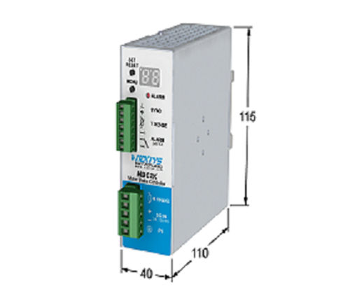 Controlador de freno motor en riel DIN - 2 000 W | MBC2K - NEXTYS SA