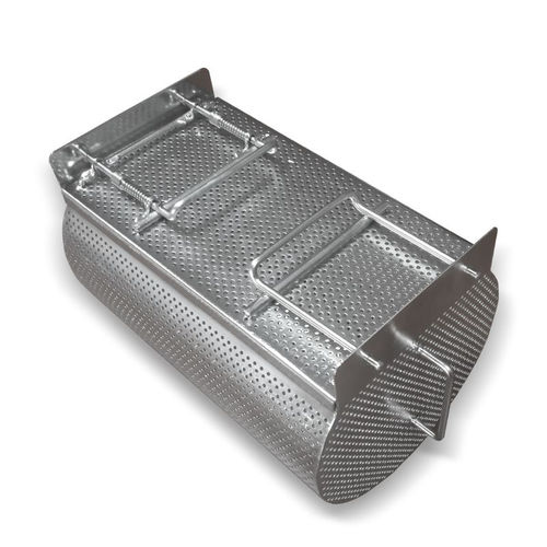 Cesto de transporte para la limpieza de piezas - Neri Makina Müh. San. ve Tic. Ltd. Şti. - cilíndrico / de acero inoxidable / de lavado