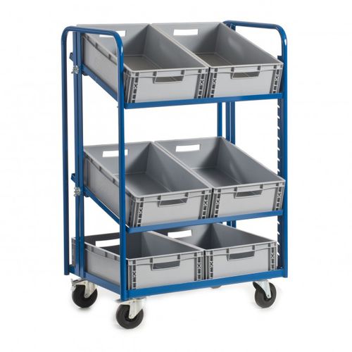 Carro de montaje - Neri Makina Müh. San. ve Tic. Ltd. Şti. - de acero / para la industria agroalimentaria / ergonómico