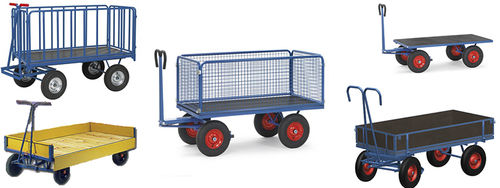 Carretilla de almacén para el transporte - Neri Makina Müh. San. ve Tic. Ltd. Şti. - de acero