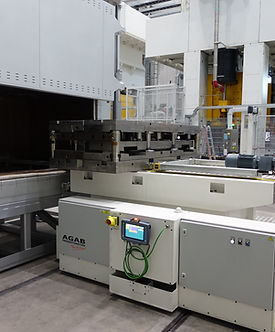 Sistema de cambio de molde - WG Fastrack - AGAB Pressautomation AB