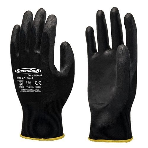 Guante de manipulación - PR6 BK - Sumirubber Malaysia Sdn. Bhd. - industrial / a prueba de abrasión / de PU