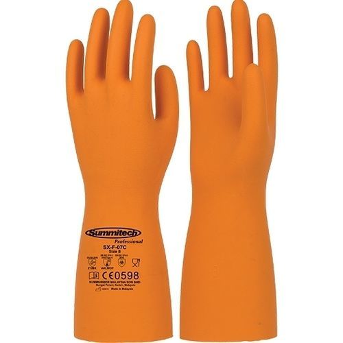 Guante de manipulación - SX-F-07C - Sumirubber Malaysia Sdn. Bhd. - para la industria química / de protección química / de protección mecánica