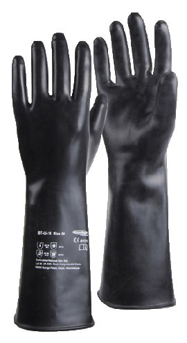 Guante de laboratorio - 0.10 mm | BT-U-15 - Sumirubber Malaysia Sdn. Bhd. - de protección química / de butilo