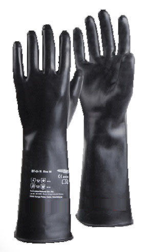 Guante de laboratorio - 0.10 mm | BT-U-16 - Sumirubber Malaysia Sdn. Bhd. - de protección química / de butilo