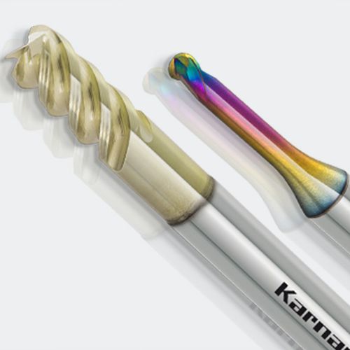 Fresa carburo sólido - Karnasch Professional Tools GmbH - frontal hemisférica / circular / de punta esférica