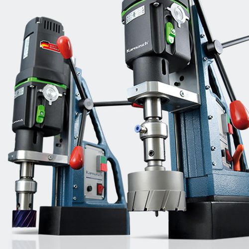 Corona perforadora eléctrica - KA BLUE-MAG, KA SILVER-MAG - Karnasch Professional Tools GmbH - de mano / magnética