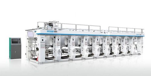 Máquina de impresión por huecograbado - DNAY series - Zhejiang Deguang Machinery Co. , Ltd. - de film de plástico / de 6 colores / automática