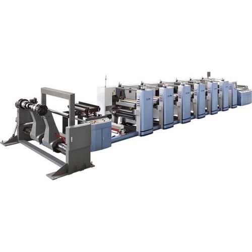 Prensa flexográfica bolsas de plástico - 900 - Zhejiang Deguang Machinery Co. , Ltd. - para bolsas de papel / para hojas de aluminio / secado por aire caliente