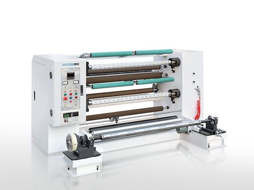 Cortadora rebobinadora para papel - LFQ1300 - Zhejiang Deguang Machinery Co. , Ltd. - para films de plástico / para etiquetas