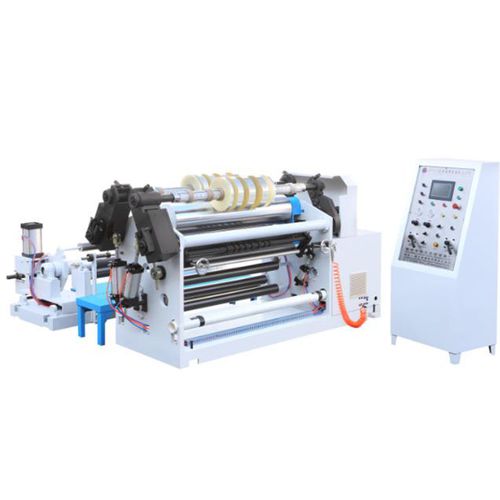 Cortadora rebobinadora para papel - QFJ series - Zhejiang Deguang Machinery Co. , Ltd. - para films de plástico / para hojas de aluminio