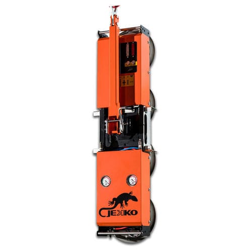 Elevador de ventosas monorriel - JVL450 - Jekko Cranes - para placa de vídrio / eléctrico / alimentado por batería