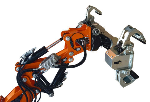 Manipulador hidráulico - JIB500GR - Jekko Cranes - con asidero / para tuberías / rotativo