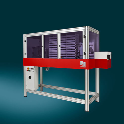 Máquina apiladora de bandejas - CCS MODULO - Schneider Optical Machines - automatizada