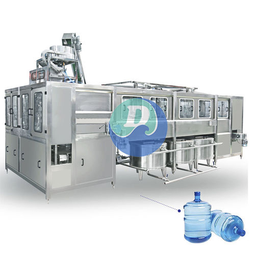 Llenadora tapadora automática - Shine Dew Water Equipment Co.,Ltd. - de frasco / lineal / ponderal