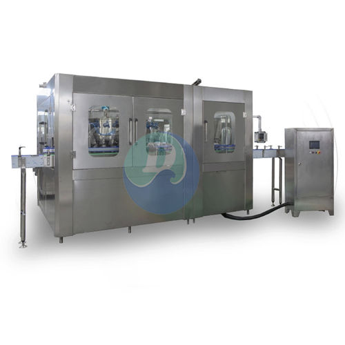 Llenadora-operculadora automática - GDF series - Shine Dew Water Equipment Co.,Ltd. - para botellas PET / de latas / de líquidos