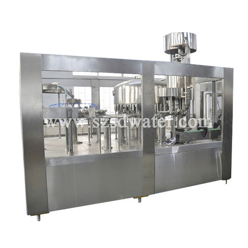 Llenadora enteramente automática - CGF32-32-8 - Shine Dew Water Equipment Co.,Ltd. - de botellas / agua / para la industria agroalimentaria