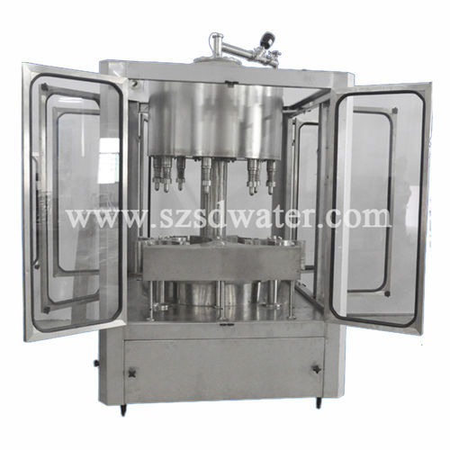 Llenadora-operculadora totalmente automática - 900BPH RO-100J(900BPH) - Shine Dew Water Equipment Co.,Ltd. - de botellas / de líquidos / de agua