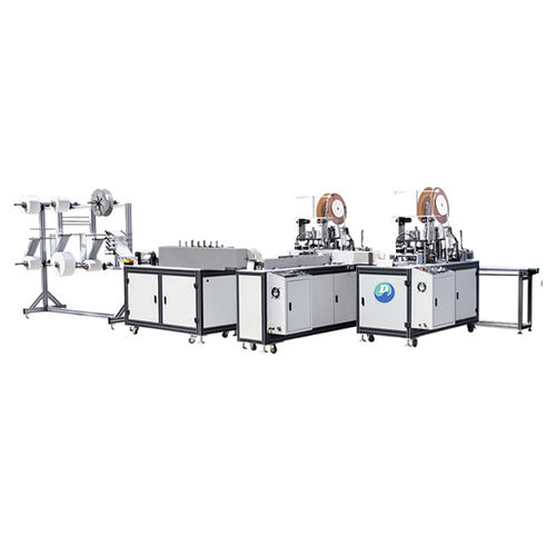 Línea de producción para mascarillas quirúrgicas - Shine Dew Water Equipment Co.,Ltd. - para máscaras de protección / automática