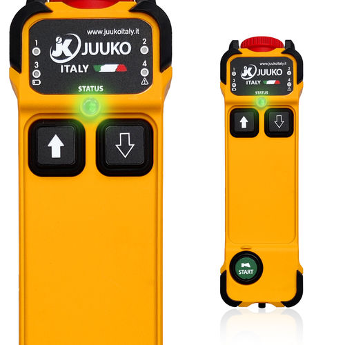 Telemando de 2 botones - JK200 - Juuko Italy - de radio / con botón configurable / para polipasto
