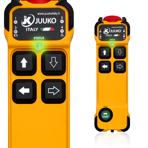 Telemando con 4 botones - JK400    - Juuko Italy - de radio / con botón configurable / industrial
