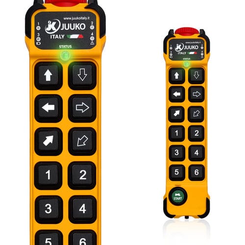 Telemando con 12 botones - JK1200 - Juuko Italy - de radio / con botón configurable / para grúas