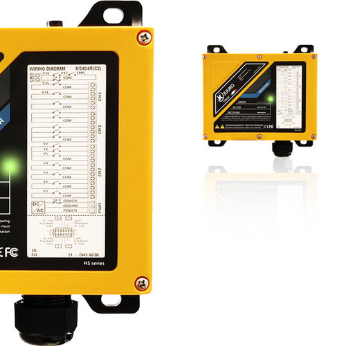 Receptor para mando a distancia radio - HS/R - Juuko Italy - sin cable / bifrecuencia / industrial
