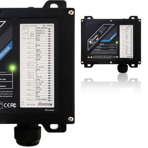 Receptor para mando a distancia radio - HS BLACK - Juuko Italy - sin cable / bifrecuencia / industrial