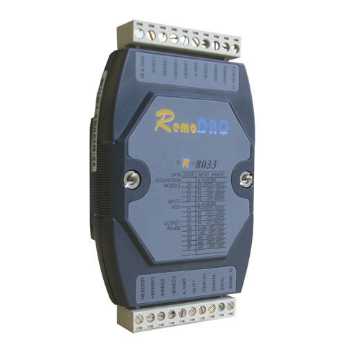 Módulo de entrada analógico - R-8033/R-8033A/R-8033+ - Beijing Gemotech Intelligent Technology Co., Ltd. - Modbus / de temperatura / en riel DIN