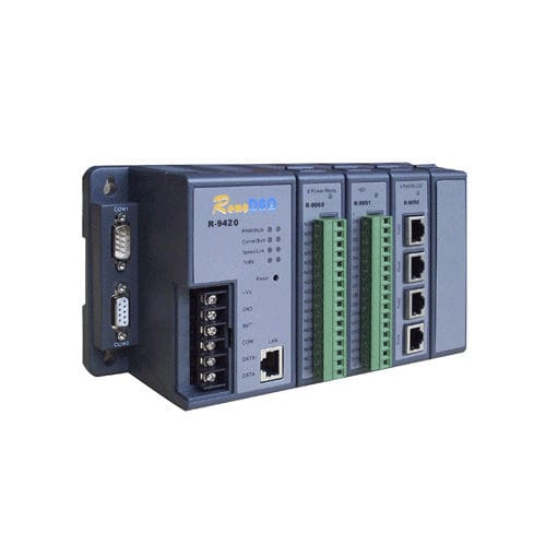 Autómata programable en riel DIN - R-9420	 - Beijing Gemotech Intelligent Technology Co., Ltd. - con E/S integradas / Modbus TCP / por red Ethernet