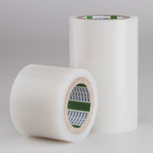 Cinta adhesiva de protección - SPV 4058R - Nitto - de polietileno / acrílica / transparente