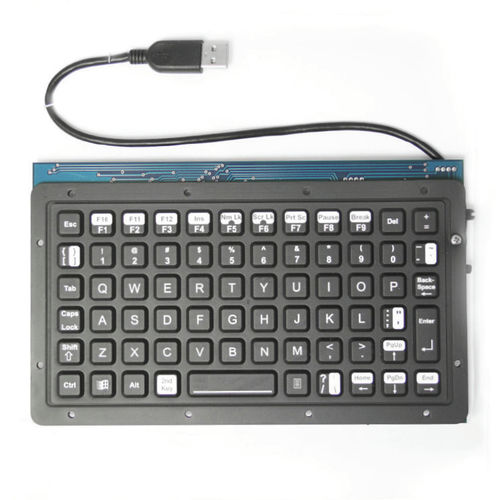 Teclado empotrable - KI6800 Series - CTI Electronics Corporation - de tecla mecánica / 101-104 teclas / industrial