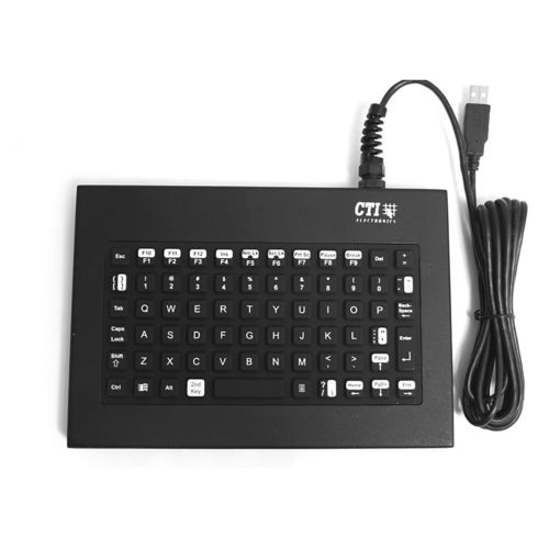 Teclado de mesa - KI6000 Series - CTI Electronics Corporation - de tecla mecánica / 101-104 teclas / industrial