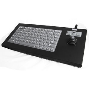 Teclado de mesa - KIF8000 Series - CTI Electronics Corporation - de tecla mecánica / 101-104 teclas / con joystick