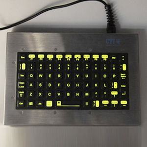 Teclado de mesa - KI6000-Bx series   - CTI Electronics Corporation - de tecla mecánica / 101-104 teclas / industrial