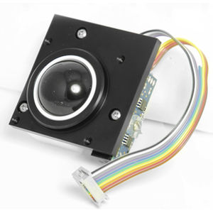 Trackball óptico - T6XXX series  - CTI Electronics Corporation - empotrable / 40 mm / reforzado