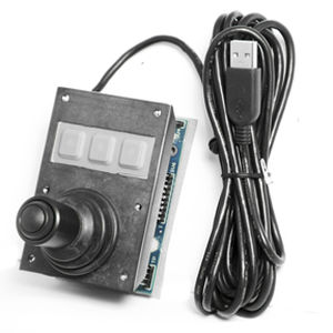 Telemando USB HID - H2xU9T-Nx Series - CTI Electronics Corporation - de joystick / industrial / de movimiento 3D