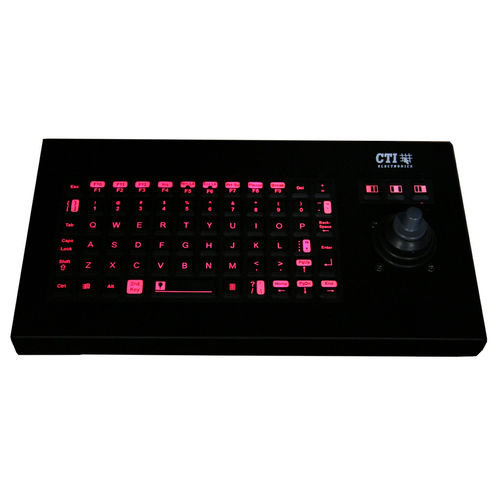 Teclado de mesa - KIF6000-Bx  - CTI Electronics Corporation - de tecla mecánica / 101-104 teclas / industrial