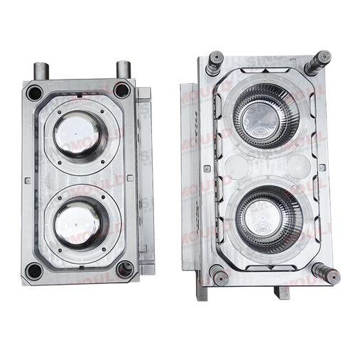 Molde de inyección de plástico multicavidad - Sino Mould Co.,Ltd Huangyan Taizhou - de colada caliente / IML (etiquetado en molde) / embalajes
