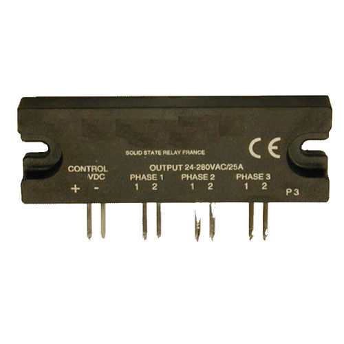 Relé estático trifásico - SHT 842300 - celduc relais - para circuito impreso